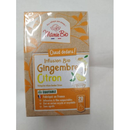 Infusion gingembre/citron