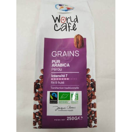 Café grain Pérou 250 gr