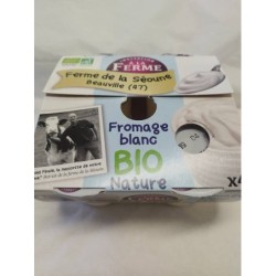 Fromage blanc   BIO 4x125gr   Ferme de la Séoune(47)