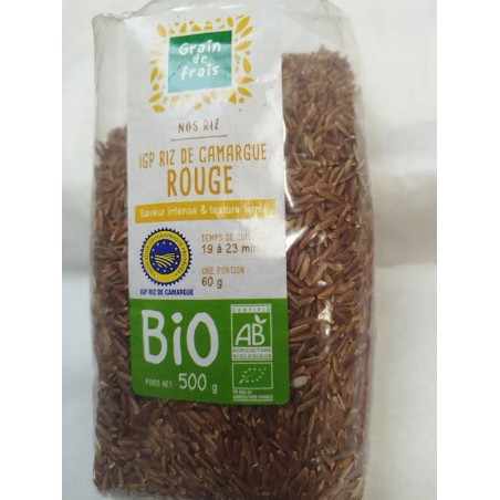 Riz de Camargue rouge 500 gr IGP   AB