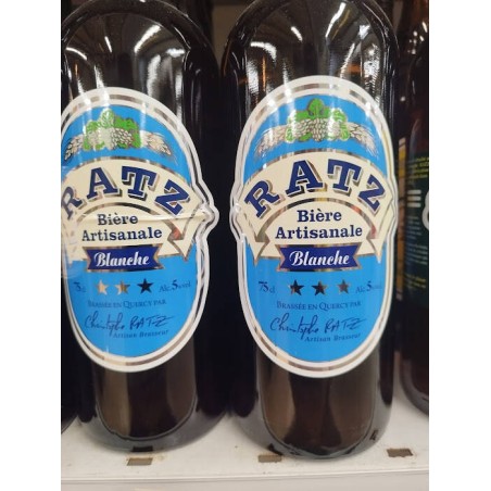 Bière blanche  Ratz 75 cl