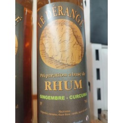 Rhum arrangés gingembre/curcuma 70 cl