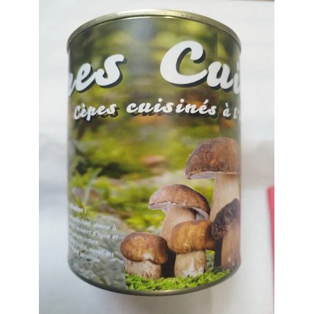 Cèpes cuisinés 460 gr