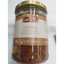 Lentilles aux manchons 800 gr