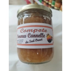 Compote pomme-canelle 420 gr