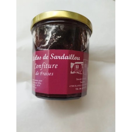 Confiture de fraise 220 gr