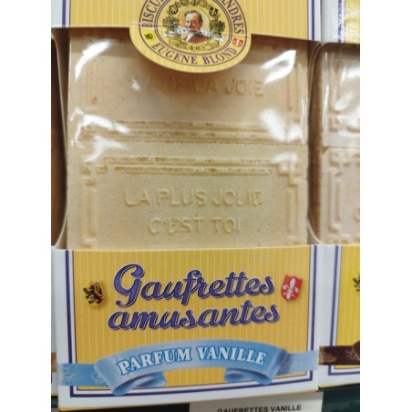 Gaufrettes amusantes vanille