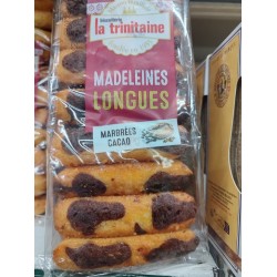 Madeleines longues marbrés