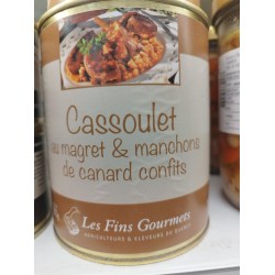 Cassoulet au confit de canard 800 gr