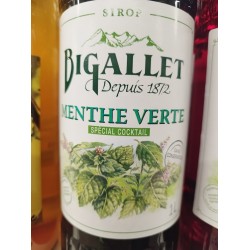 Sirop de menthe 1 litre