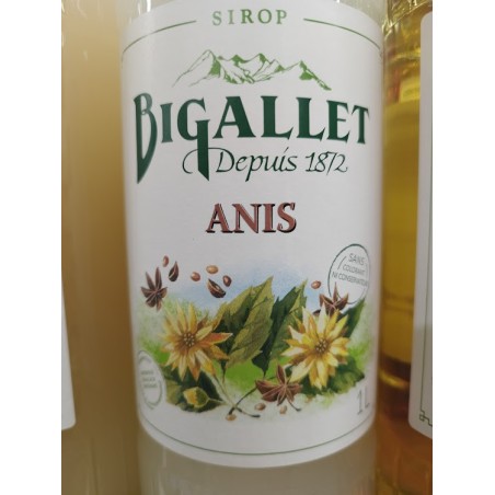 Sirop d'anis 1 litre