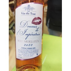 Vin rosé du Tsar moelleux 75 c l